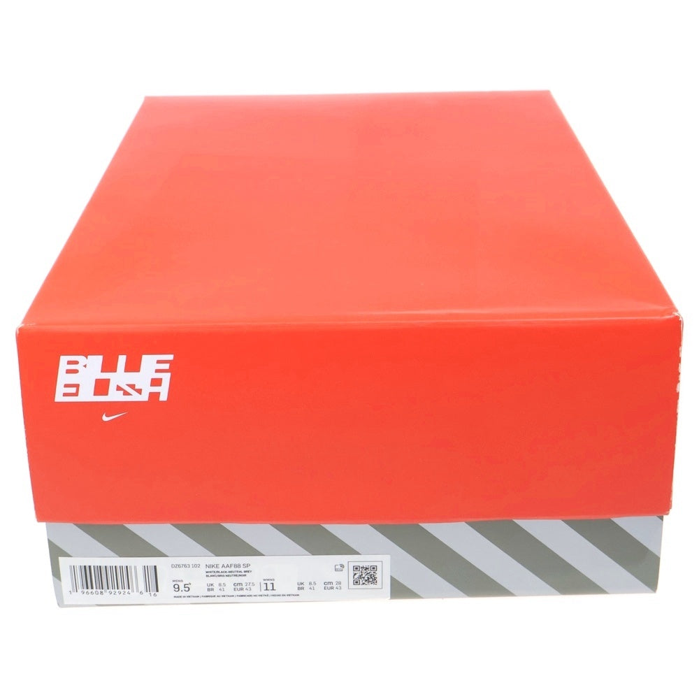 NIKE(ナイキ) ×Billie Eilish Air Alpha Force 88 Black and White ローカットスニーカー ホワイト