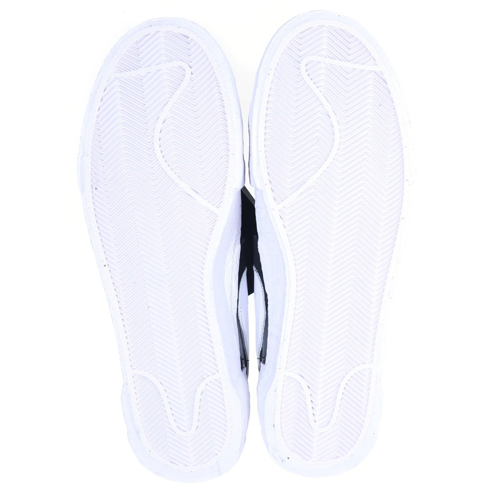 NIKE(ナイキ) ×SACAI Blazer Low Black Patent Leather サカイ ブレザー US9.5/27.5cm ローカットスニーカー ブラック