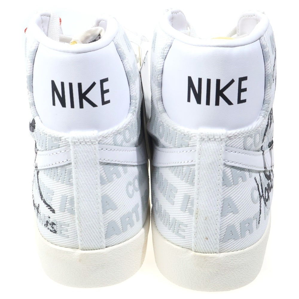 NIKE(ナイキ) ×Naomi Osaka ×COMME des GARCONS Blazer Mid ハイカットスニーカー ホワイト