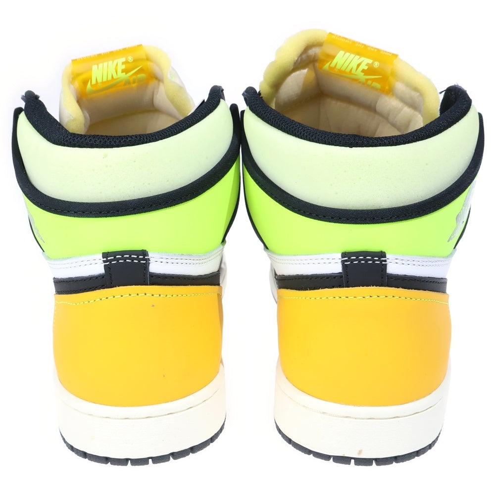 NIKE(ナイキ) Air Jordan 1 High OG Volt Gold エアジョーダン1 ボルトゴールド US9.5/27.5cm ハイカットスニーカー イエロー