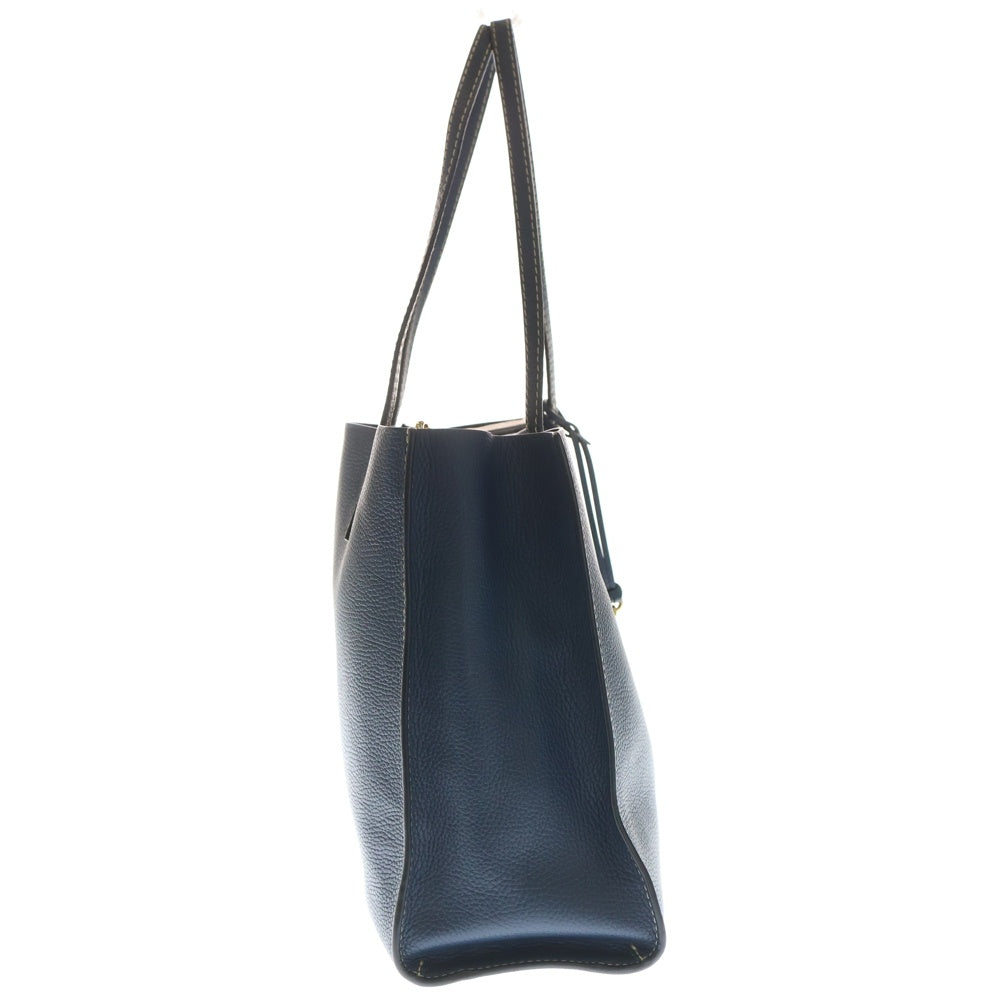 MARC JACOBS(マークジェイコブス) THE GRIND SHOPPER TOTE グレインレザー トートバック ブルー