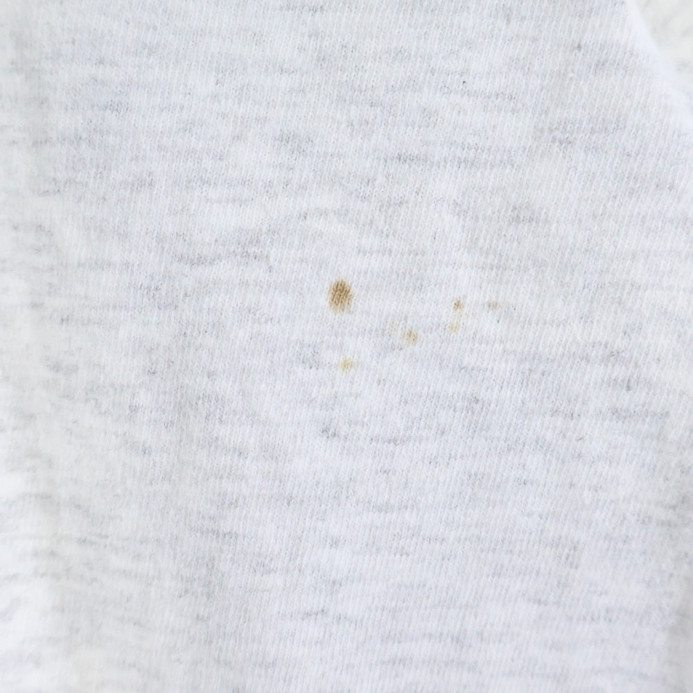 VINTAGE(ヴィンテージ) 00s くまのプーさん Poohタグ 裾袖ダブル クルーネックTシャツ グレー