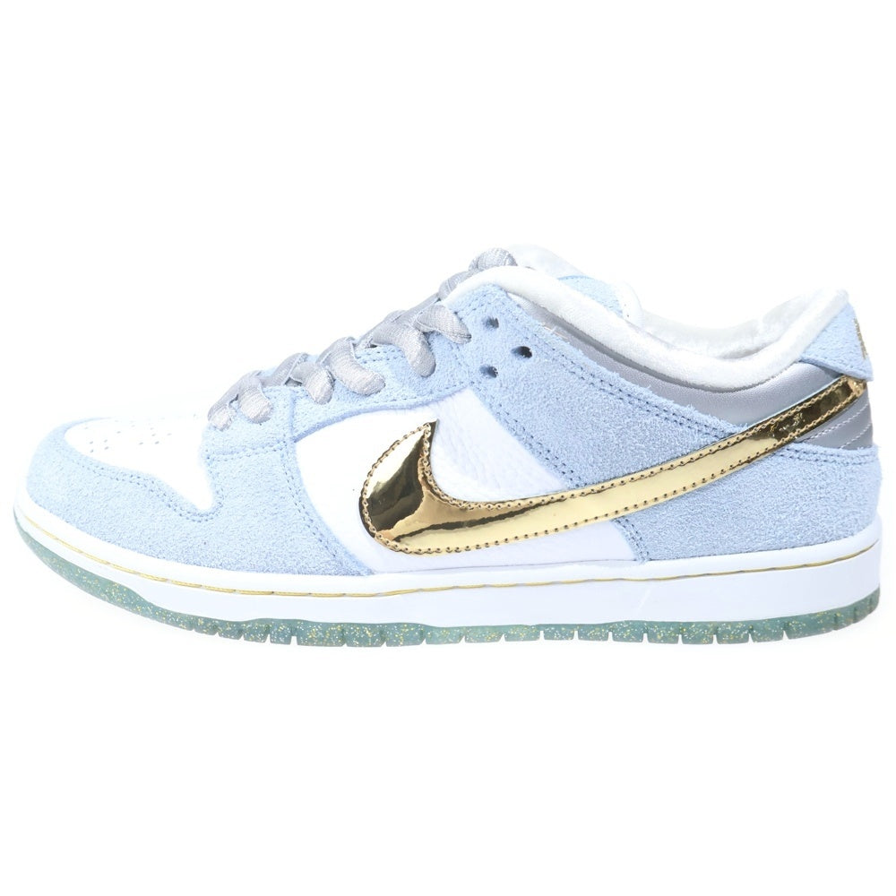 NIKE(ナイキ) DUNK LOW SEAN CLIVER SB ダンク ロー ショーン クライバー ローカットスニーカー シューズ ホワイト/ブルー US10/28cm DC9936-100