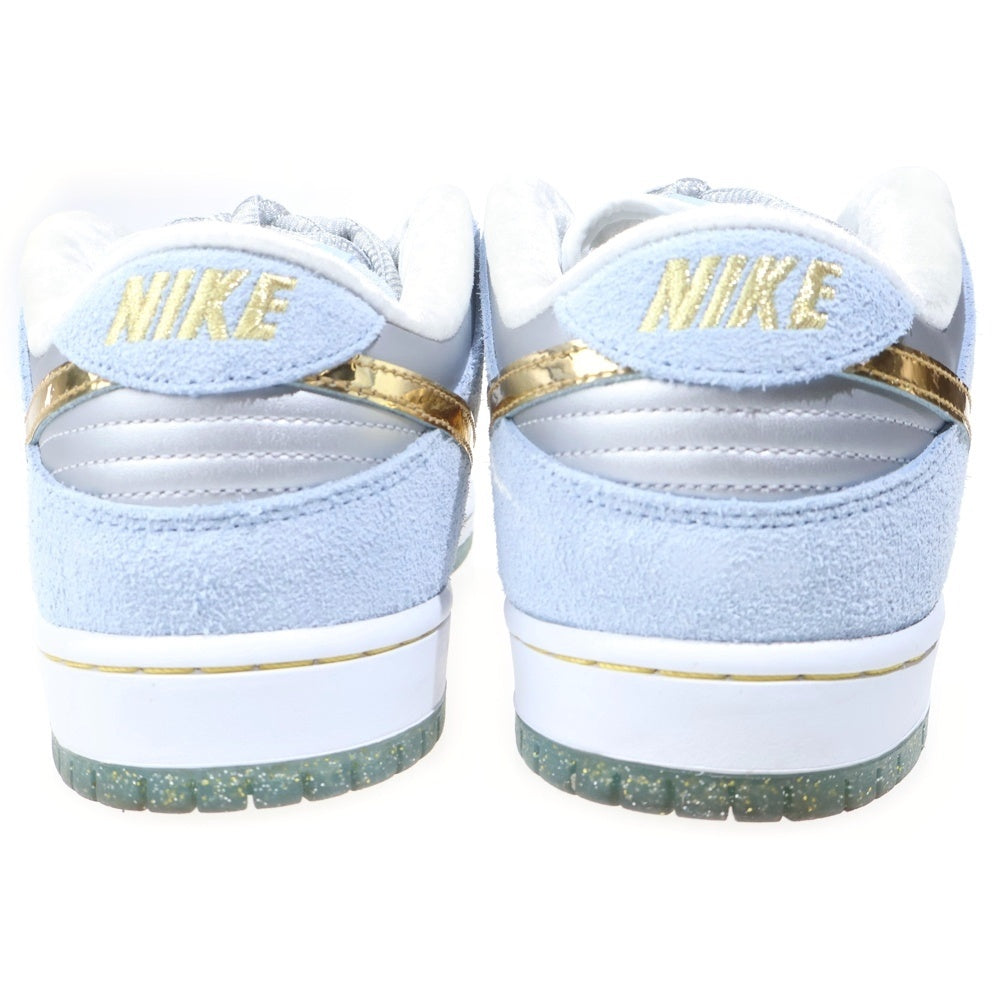 NIKE(ナイキ) DUNK LOW SEAN CLIVER SB ダンク ロー ショーン クライバー ローカットスニーカー シューズ ホワイト/ブルー US10/28cm DC9936-100