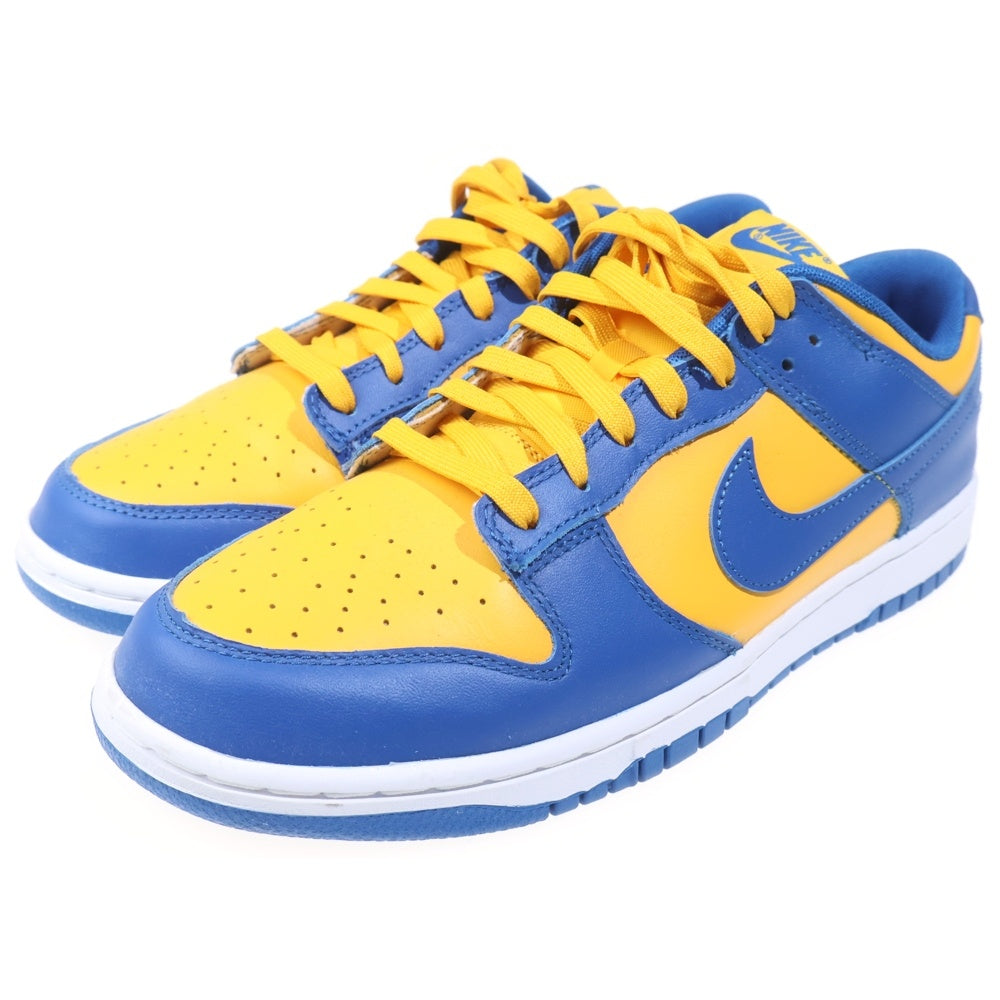 NIKE(ナイキ) DUNK LOW RETRO Blue Jay and University Gold ダンク レトロ ローカットスニーカー ブルー/イエロー US10/28cm DD1391-402