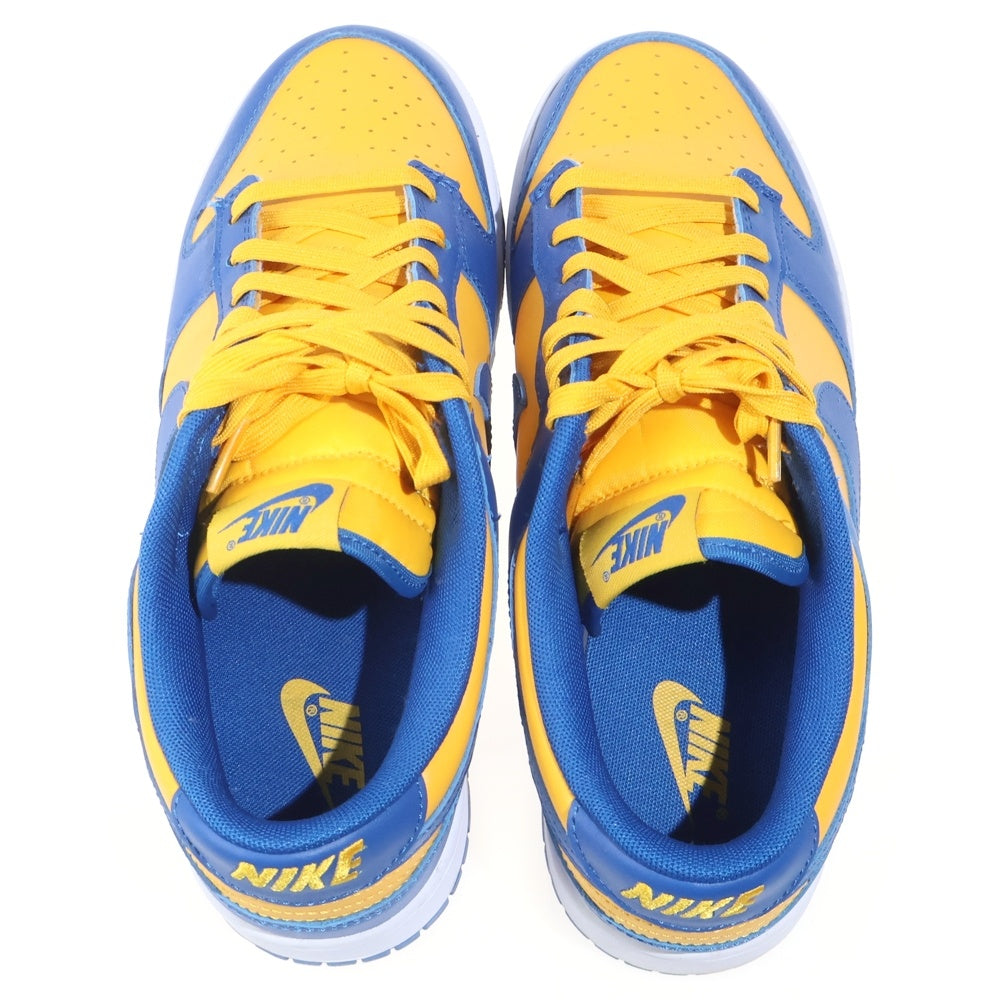 NIKE(ナイキ) DUNK LOW RETRO Blue Jay and University Gold ダンク レトロ ローカットスニーカー ブルー/イエロー US10/28cm DD1391-402