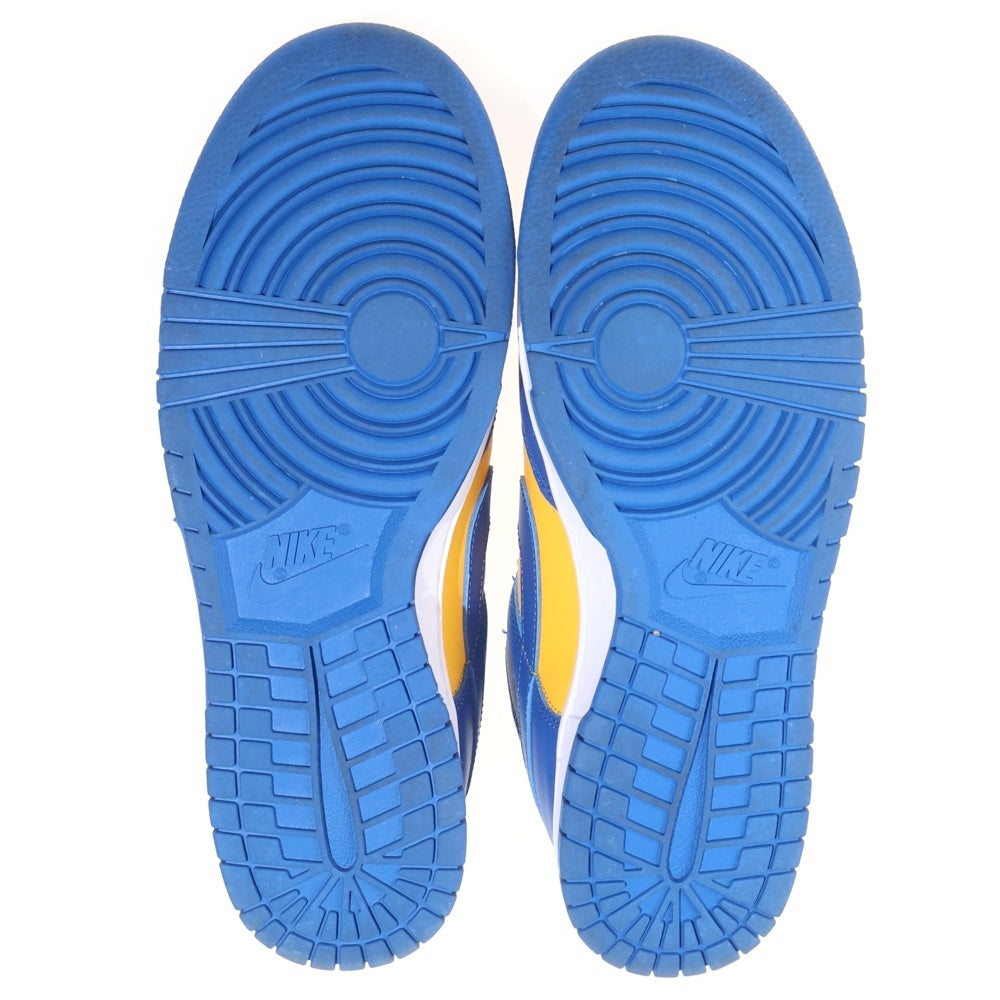 NIKE(ナイキ) DUNK LOW RETRO Blue Jay and University Gold ダンク レトロ ローカットスニーカー ブルー/イエロー US10/28cm DD1391-402