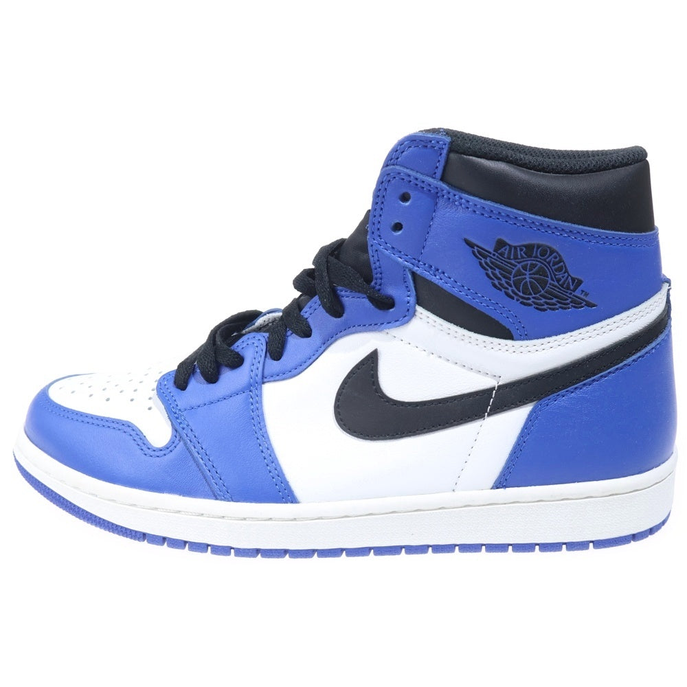 NIKE(ナイキ) AIR JORDAN 1 HIGH OG GAME ROYAL エアジョーダン 1 ゲームロイヤル ハイカットスニーカー ホワイト/ブルー US10/28cm 555088-403