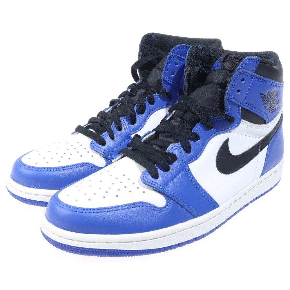 NIKE(ナイキ) AIR JORDAN 1 HIGH OG GAME ROYAL エアジョーダン 1 ゲームロイヤル ハイカットスニーカー ホワイト/ブルー US10/28cm 555088-403