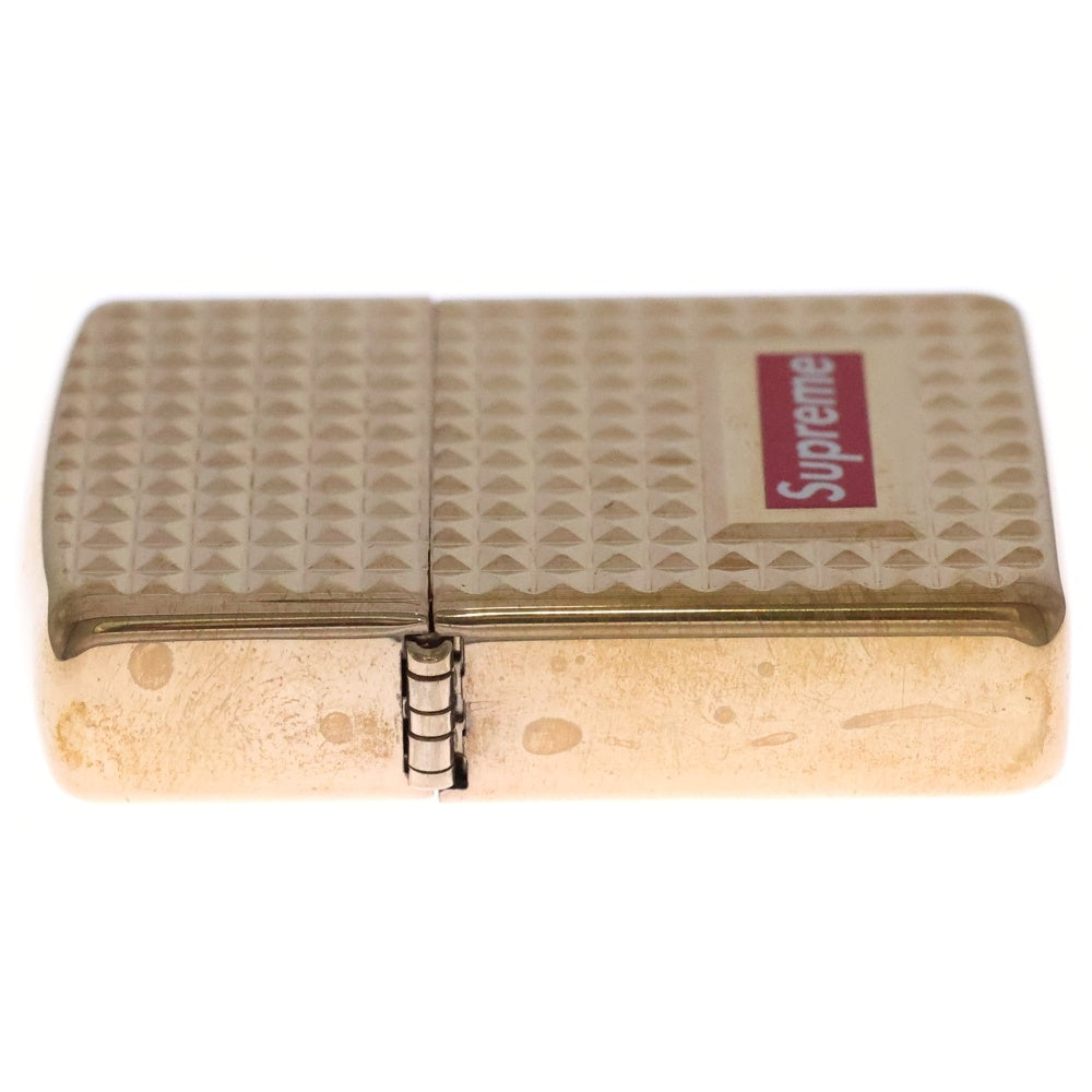 SUPREME(シュプリーム) 17AW Diamond Cut Zippo ダイヤモンドカット ジッポライター ゴールド