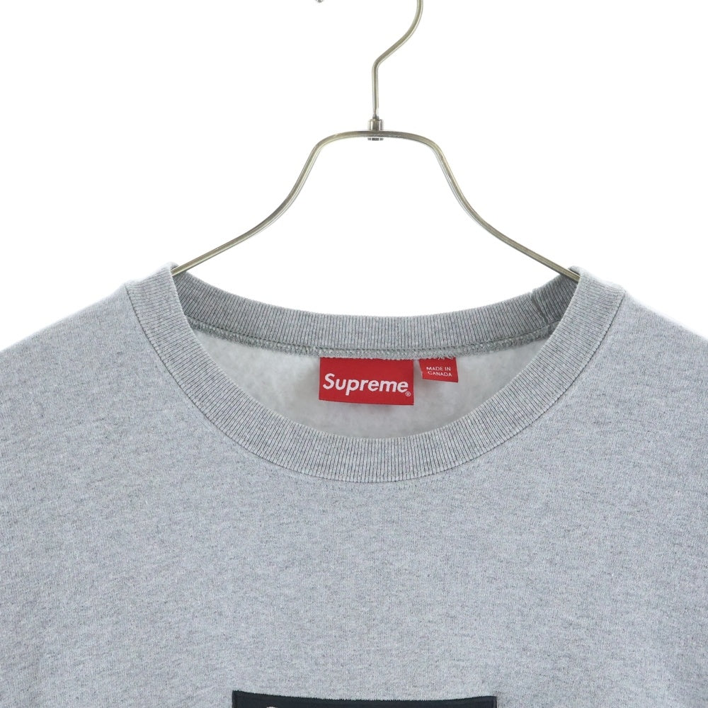 SUPREME(シュプリーム) 22AW Box Logo Crewneck ボックスロゴ クルーネック スウェット トレーナー グレー