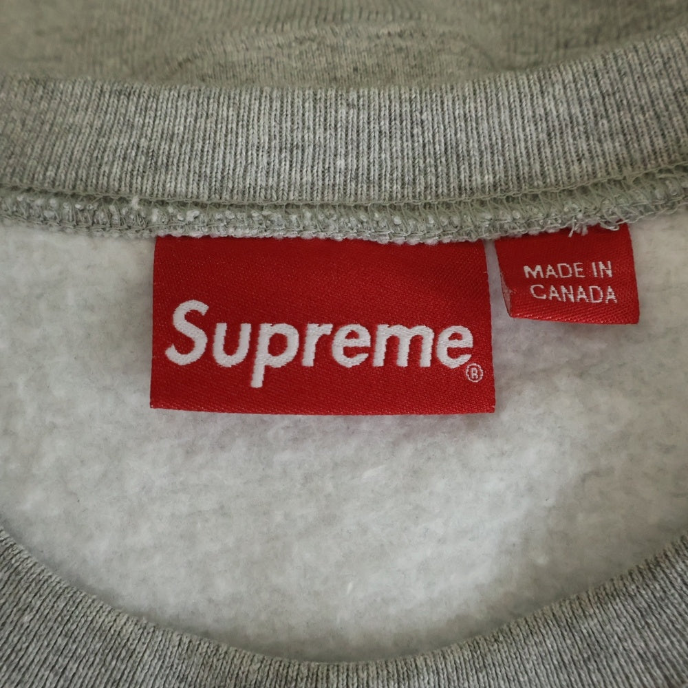 SUPREME(シュプリーム) 22AW Box Logo Crewneck ボックスロゴ クルーネック スウェット トレーナー グレー