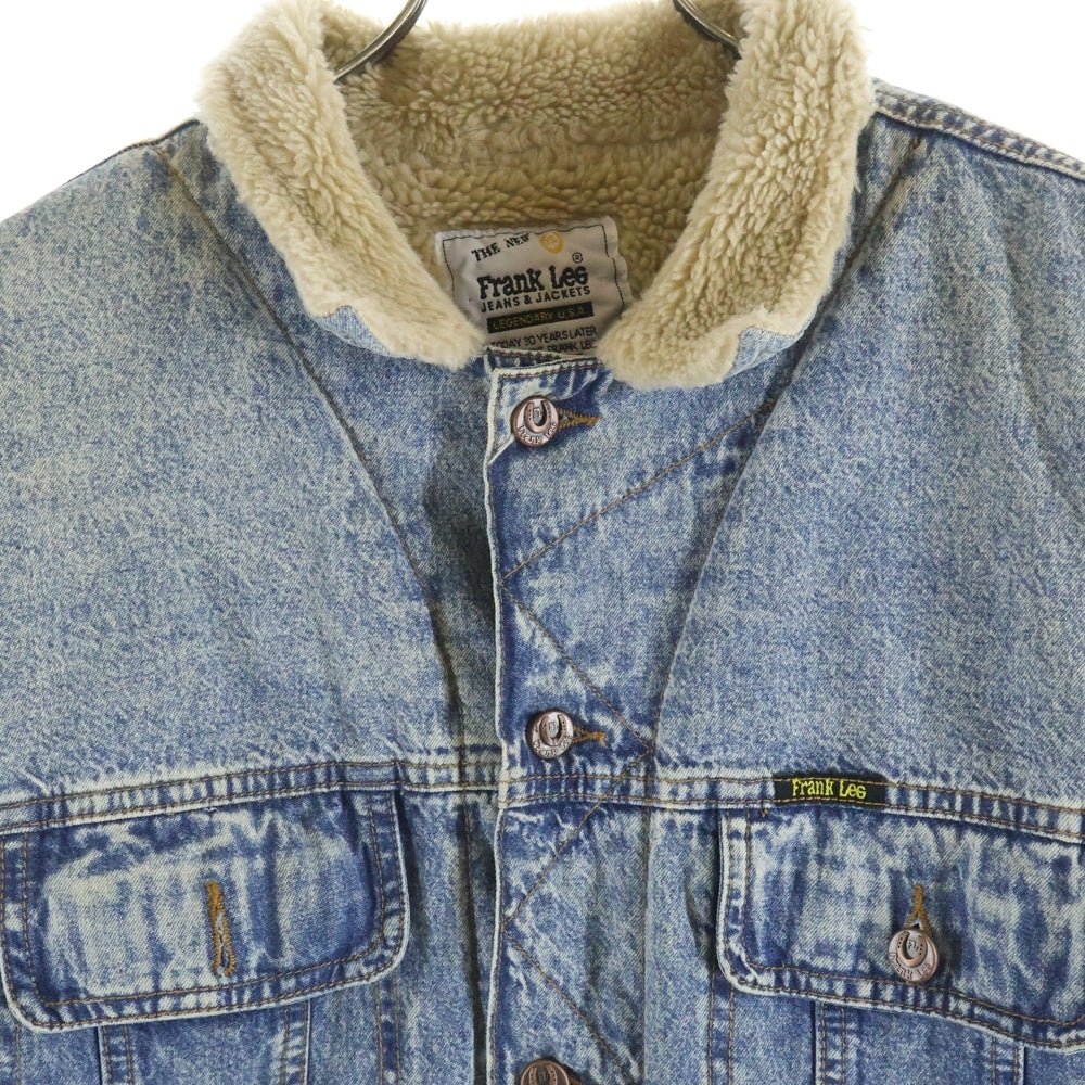 LEE(リー) 90s Frank Leeタグ ボアデニムジャケット インディゴ