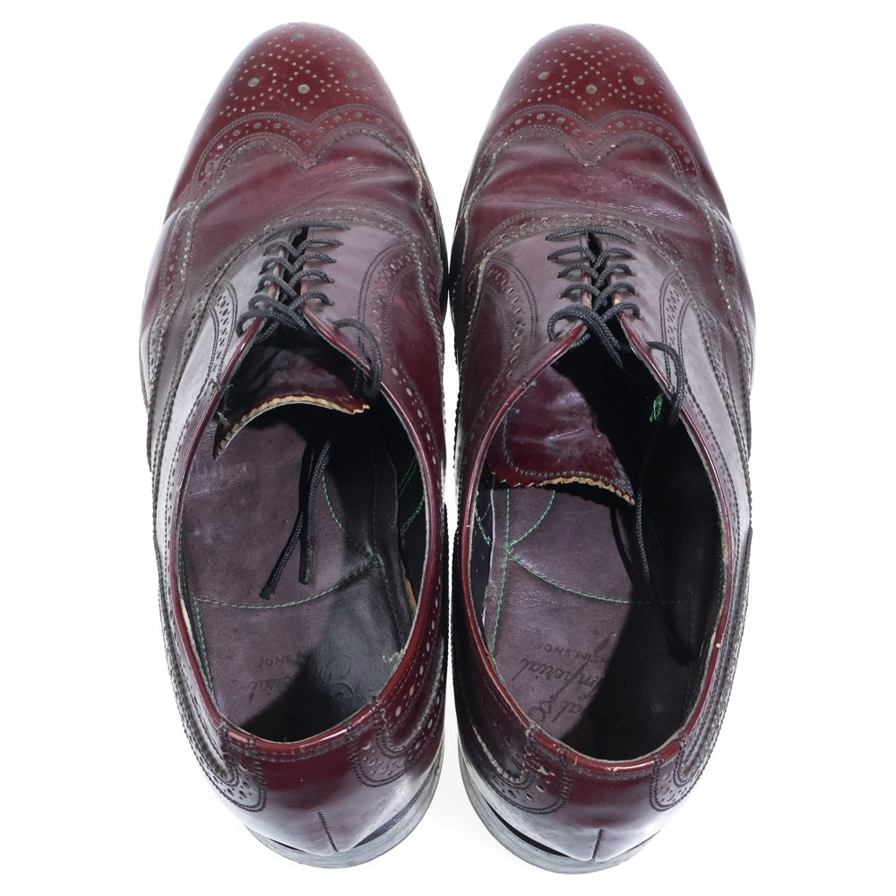 NO BRAND(ノーブランド) Royal Imperial ロイヤルインペリアル Florsheim フローシャイム ウイングチップ レースアップシューズ レッドブラウン