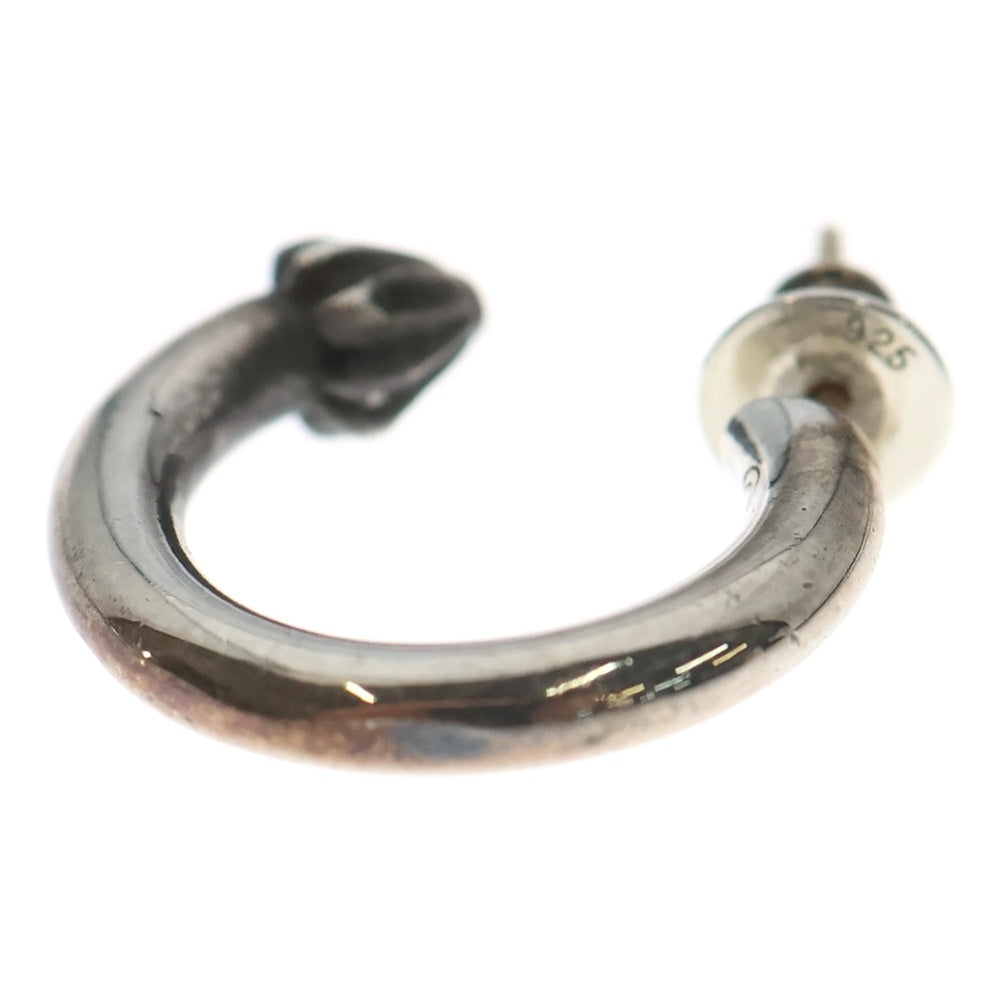 CHROME HEARTS(クロムハーツ) HOOP PLAIN プレーン フープピアス シルバー BCA101