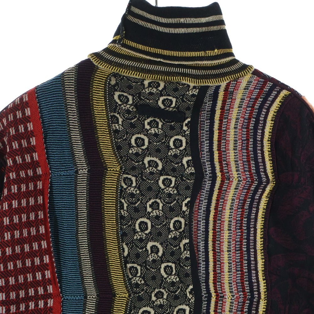 Jean Paul GAULTIER(ジャンポールゴルチエ) 総柄 ニットワンピース マルチカラー レディース