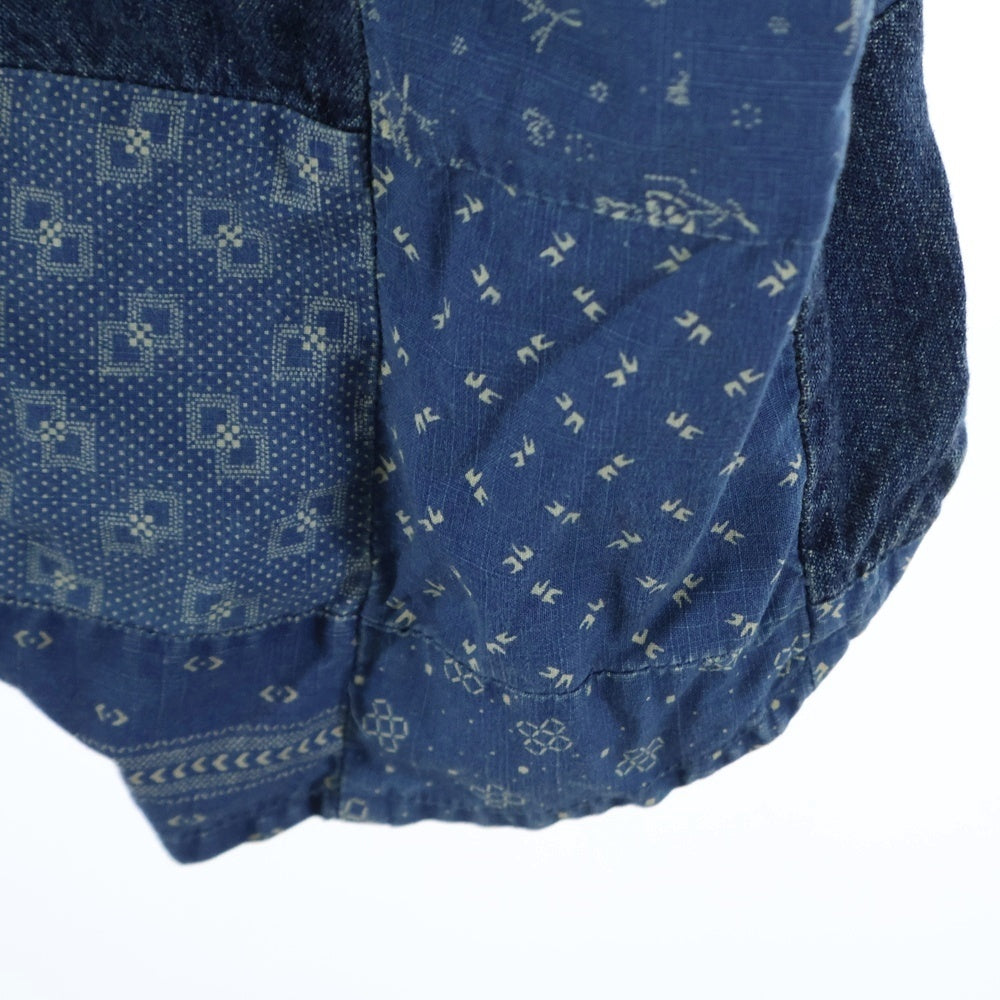 POLO RALPH LAUREN(ポロラルフローレン) パーチワーク 長袖シャツ インディゴ