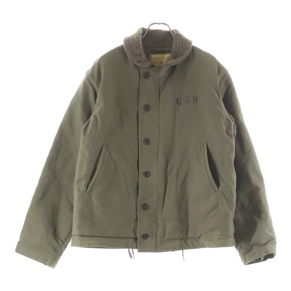 Buzz Rickson's(バズリクソンズ) NAVY DEPARTMENT Demotex-Ed N-1 ミリタリージャケット カーキ