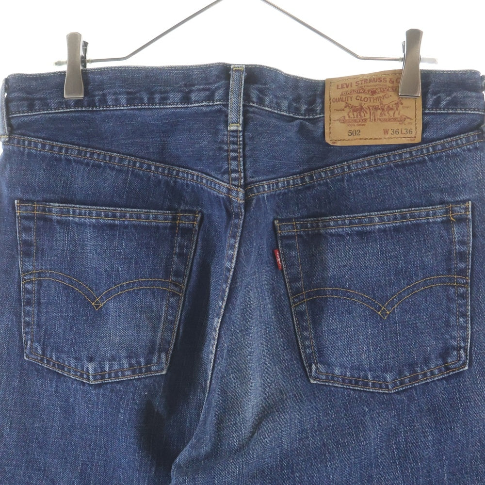 Levi's(リーバイス) 502-XX 復刻 BIG E Vステ セルビッチ デニムパンツ インディゴ W36 L36