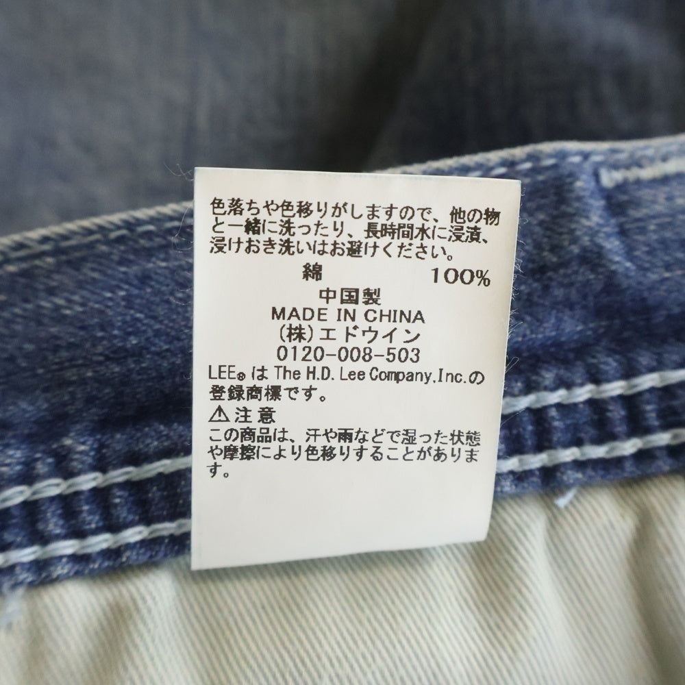 LEE(リー) ×FREAKS STORE別注 タグ付 WIDE PAINTER PANTS デニム ペインターパンツ インディゴ レディース
