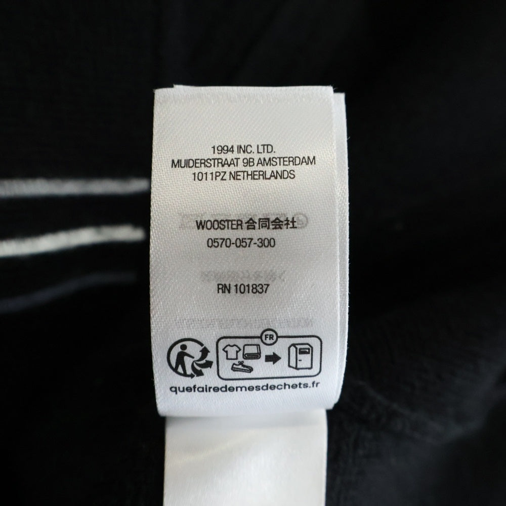 SUPREME(シュプリーム) 25AW Stripe Zip Up Polo Sweater ストライプジップポロ ニットシャツ ストライプ ブラック