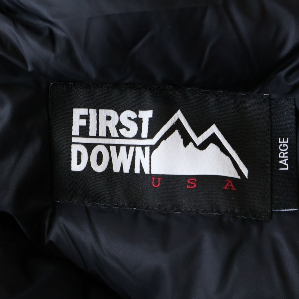 BILLIONAIRE BOYS CLUB(ビリオネアボーイズクラブ) BBC x FIRST DOWN LOGO DOWN JACKET ダウンジャケット BBCJP233X005 ブラック
