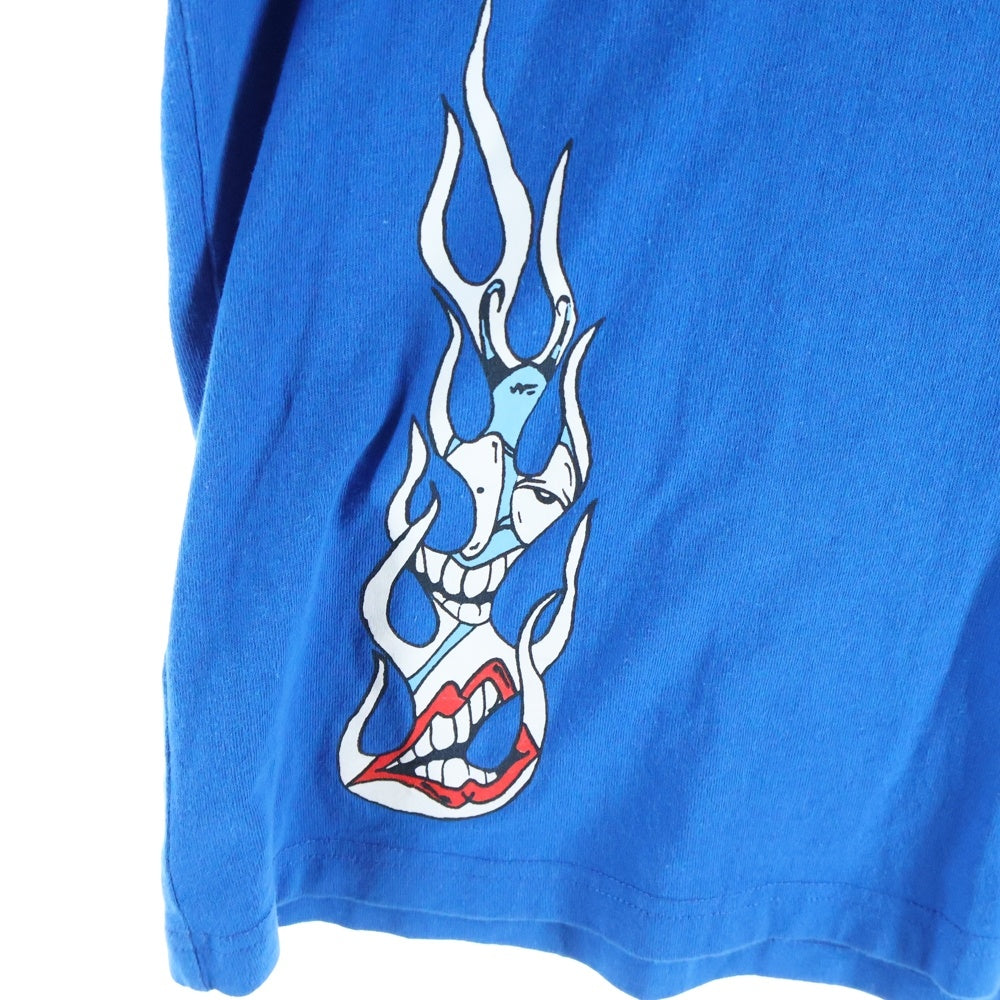 CHROME HEARTS(クロムハーツ) ×MATTY BOY PPO SPACE T-Shirt マッティ クルーネックTシャツ ブルー