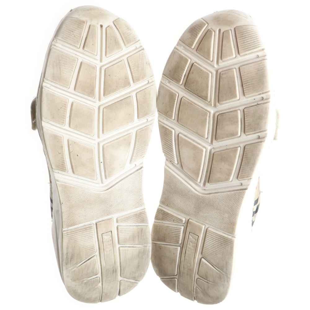 BURBERRY(バーバリー) バーバリー ノバチェック ベロクロ ローカットスニーカー ITLEOSHO5CAS ベージュ