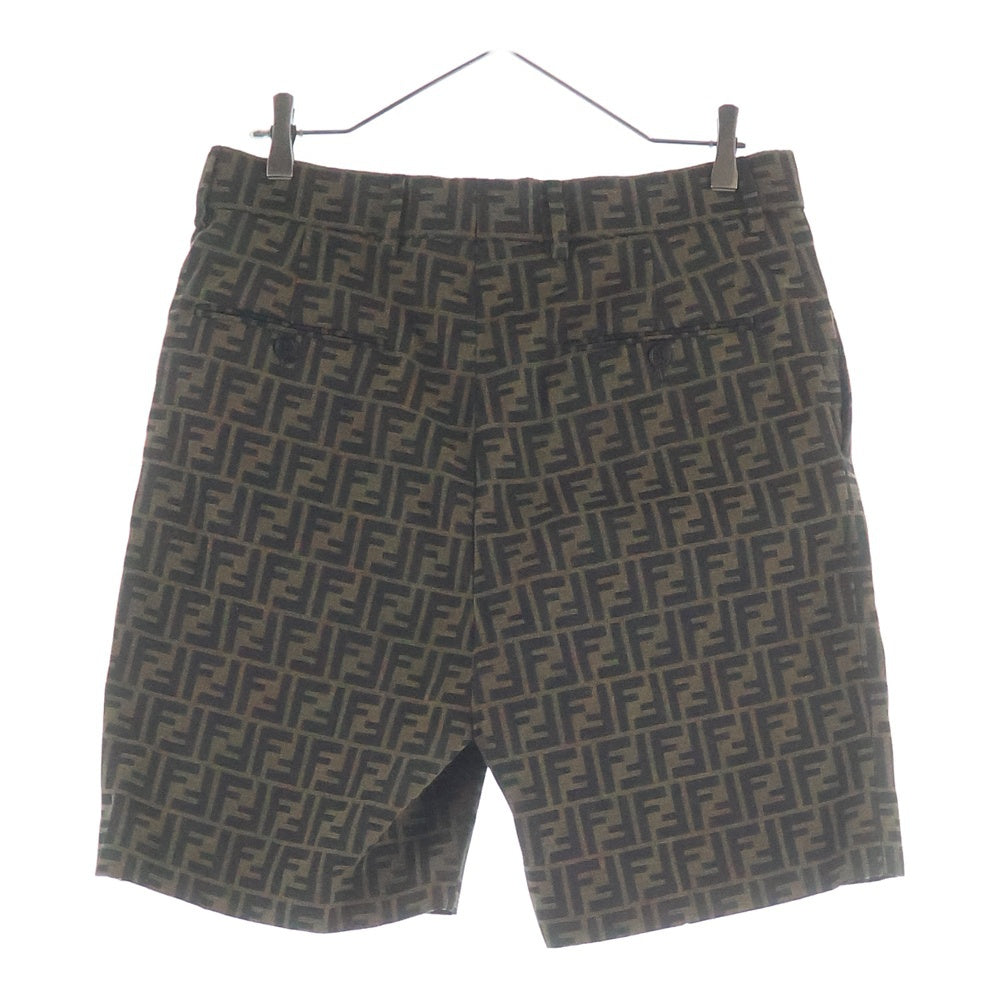 FENDI(フェンディ) ズッカ ショート ハーフパンツ ブラウン FB0821 A6WJ