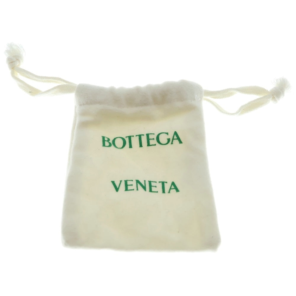 BOTTEGA VENETA(ボッテガヴェネタ) レザー トライアングルキーリング ブラック