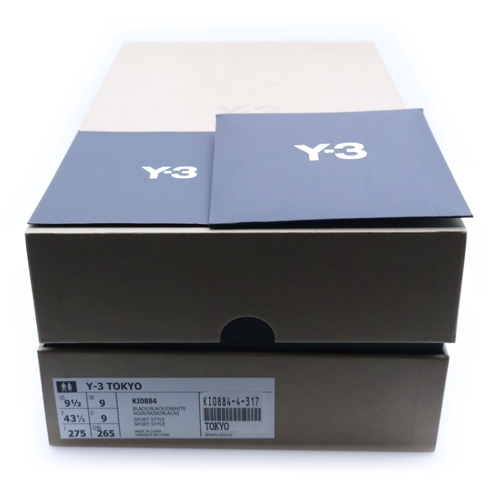 Y-3(ワイスリー) TOKYO Black/Off White トーキョー ローカットスニーカー KI0884 27.5cm/US9.5 ブラック