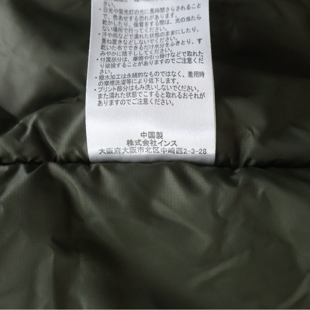 WIND AND SEA(ウィンダンシー) × WILDTHINGS READY PARKA ワイルドシングス ナイロン ダウンジャケット アウター カーキ WT22525SN-WAS