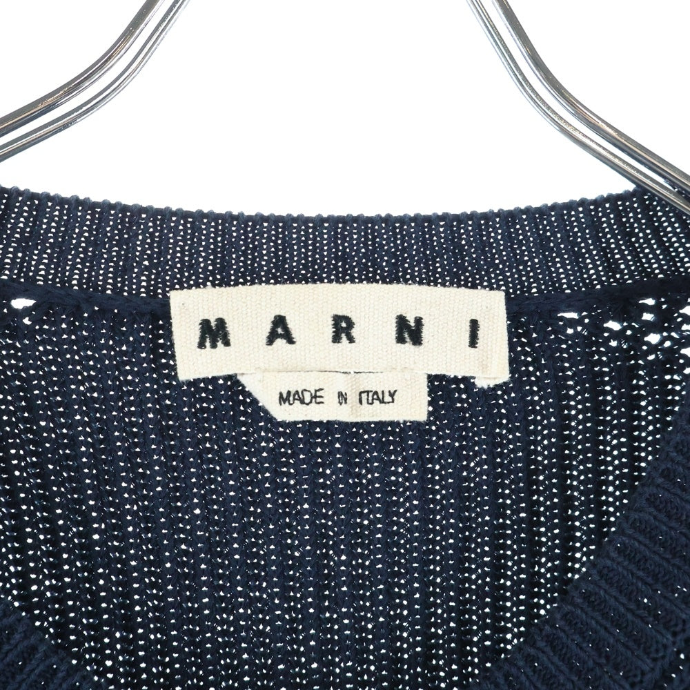 MARNI(マルニ) 20SS ウールニットセーター GCMG0118Q0 ネイビー