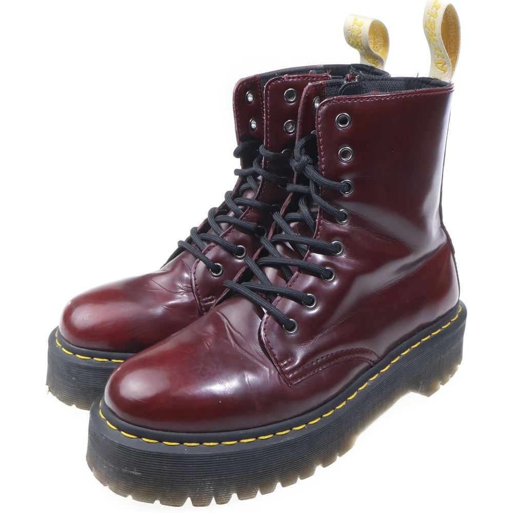 Dr.Martens(ドクターマーチン) 8ホール ボア レザーロングブーツ AW501ワインレッド