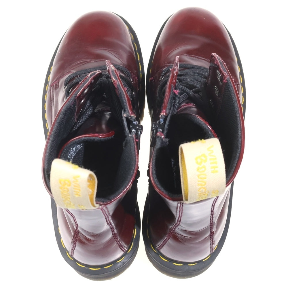 Dr.Martens(ドクターマーチン) 8ホール ボア レザーロングブーツ AW501ワインレッド