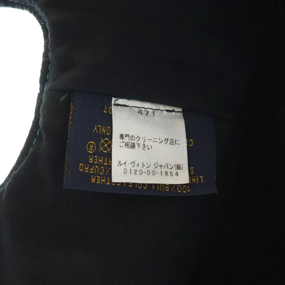 LOUIS VUITTON(ルイヴィトン) モノグラム レザーキャスケット キャップ 帽子 MP2607 ブルー