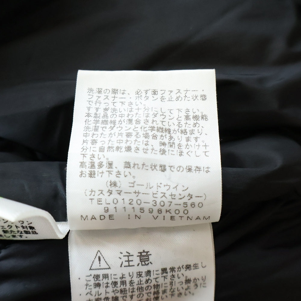 THE NORTH FACE(ザノースフェイス) BALTRO LIGHT JACKET バルトロライト フーデッド ダウン ジャケット ブラック ND91950