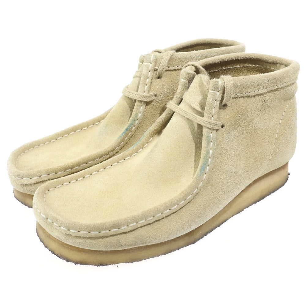 Clarks(クラークス) Wallabee boots スエードレザー ワラビーブーツ ベージュ 61030307