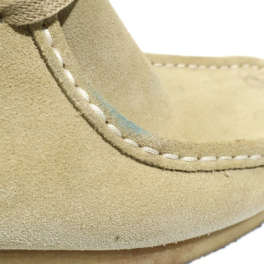 Clarks(クラークス) Wallabee boots スエードレザー ワラビーブーツ ベージュ 61030307