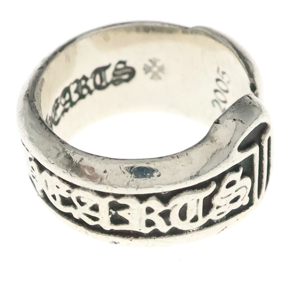 CHROME HEARTS(クロムハーツ) SM SCROLL LABEL スモールスクロールラベル リング シルバー BCA413