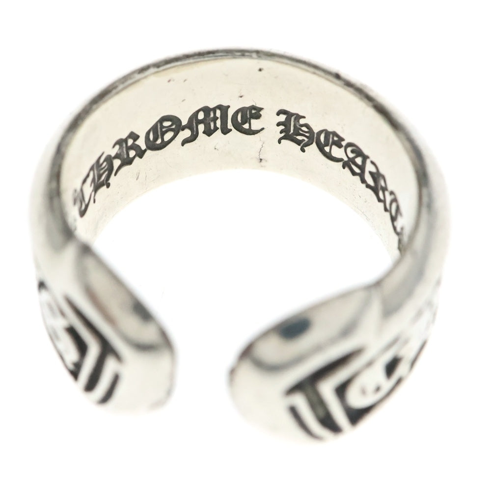 CHROME HEARTS(クロムハーツ) SM SCROLL LABEL スモールスクロールラベル リング シルバー BCA413