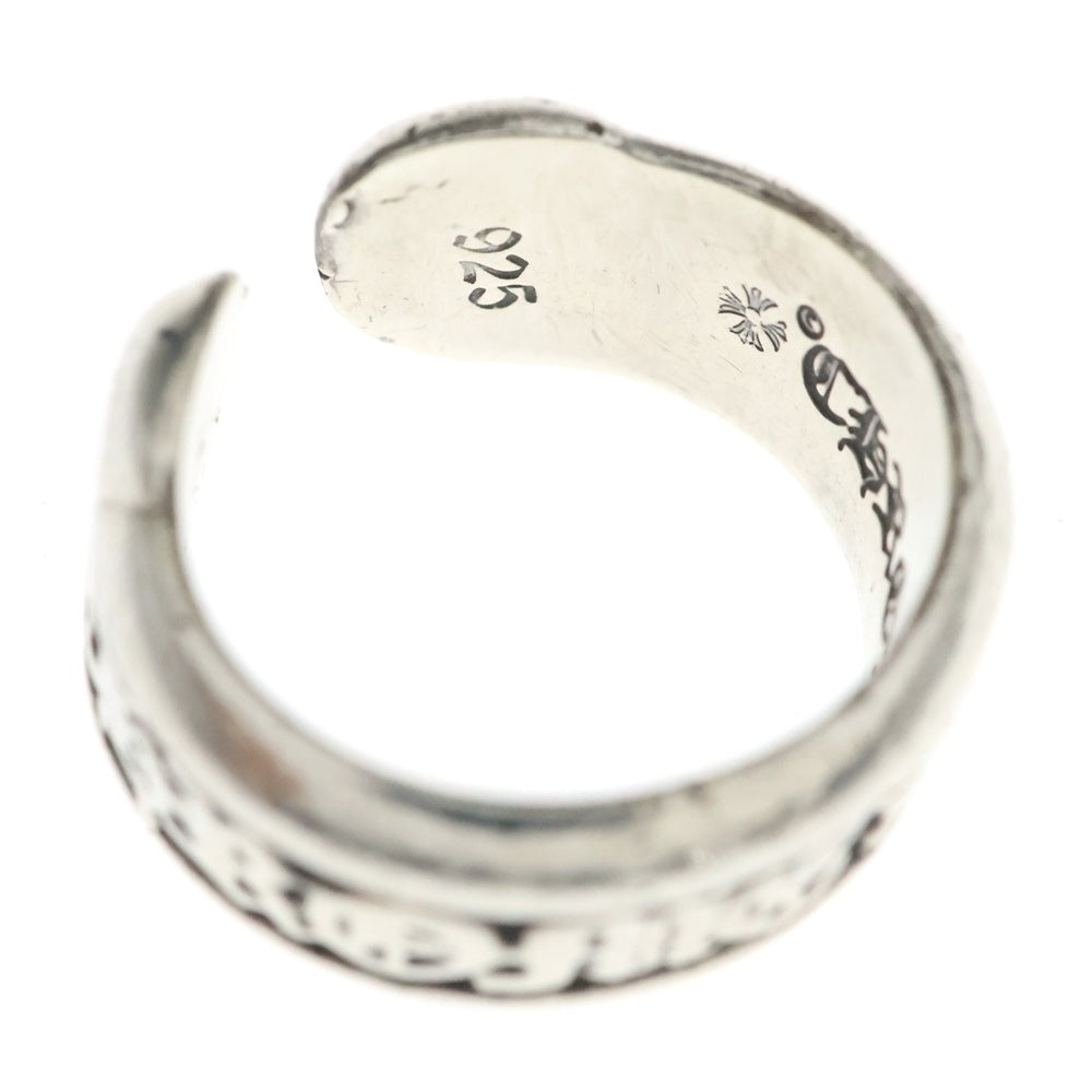 CHROME HEARTS(クロムハーツ) SM SCROLL LABEL スモールスクロールラベル リング シルバー BCA413