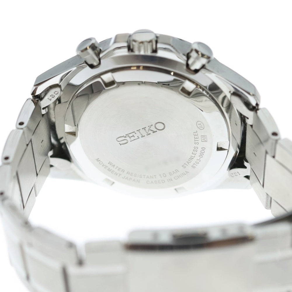 SEIKO(セイコー) SPIRIT スピリット クロノグラフ ウォッチ 腕時計 シルバー SBTR013