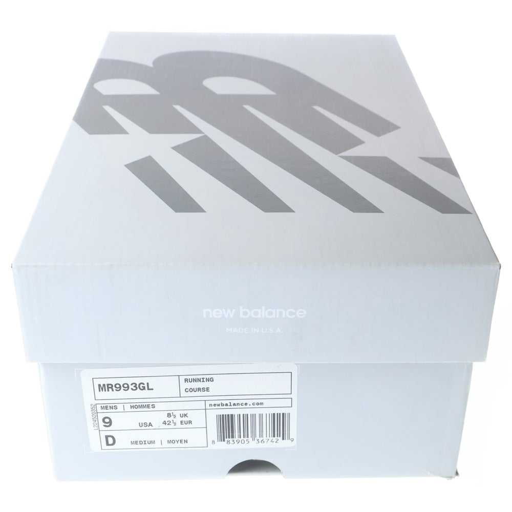 New Balance(ニューバランス) 993 Gray MR993GL 27cm/US9 ローカットスニーカー グレー