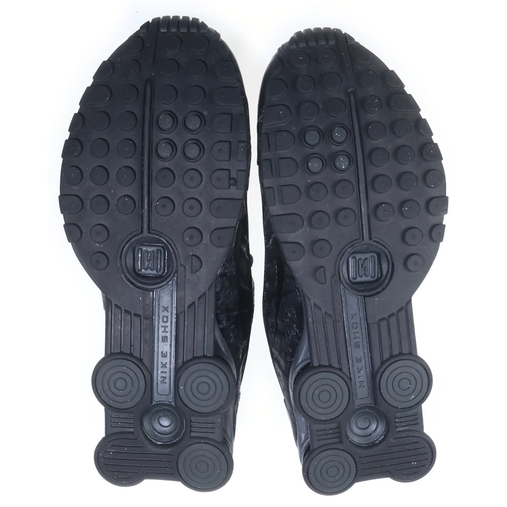 NIKE(ナイキ) WOMEN'S SHOX R4 BLACK FLORAL DARK SMOKE GREY ウィメンズ ショックス R4 ブラックフローラル ローカットスニーカー US10/27cm ブラック HV0934-002 レディース
