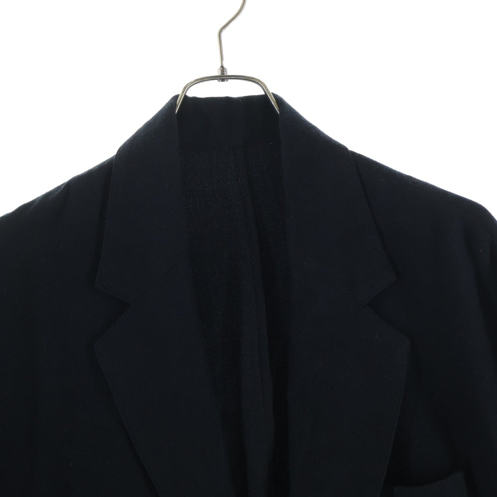 Stein(シュタイン) 26SS Rayon Silk Flannel Single Breasted Jacket レーヨンシルク ブレステッドジャケット ST.1438 ブラック