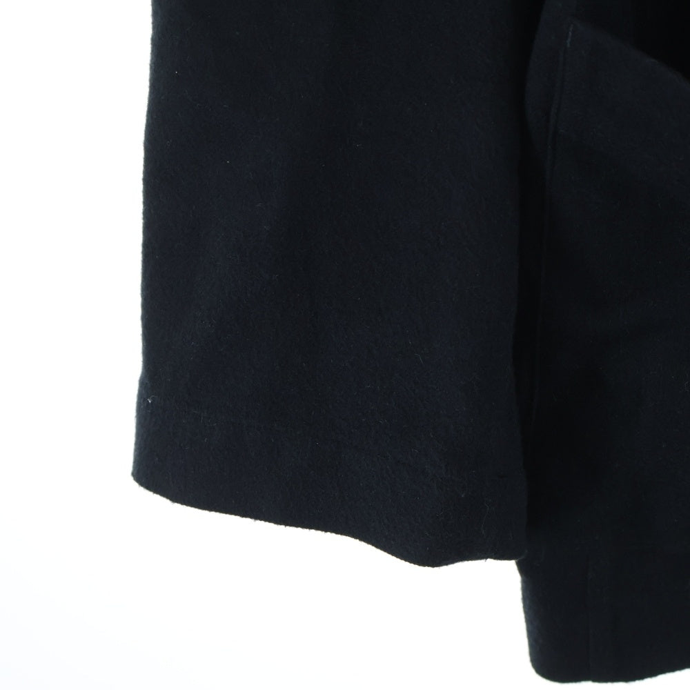 Stein(シュタイン) 26SS Rayon Silk Flannel Single Breasted Jacket レーヨンシルク ブレステッドジャケット ST.1438 ブラック