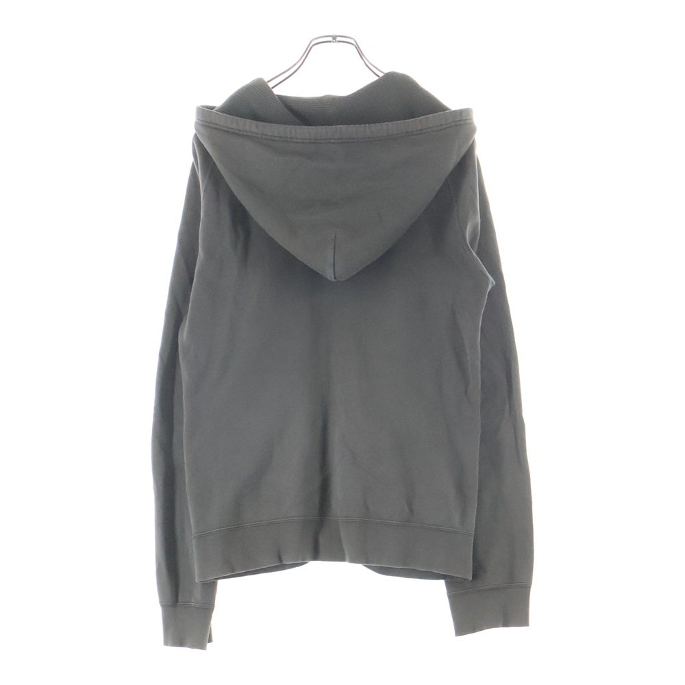 NUMBER (N)INE(ナンバーナイン) 06AW NOIR期 本人期 宮下期 3ポケット ririジップ ダブルジップ フードサーマル ジップアップパーカー グレー
