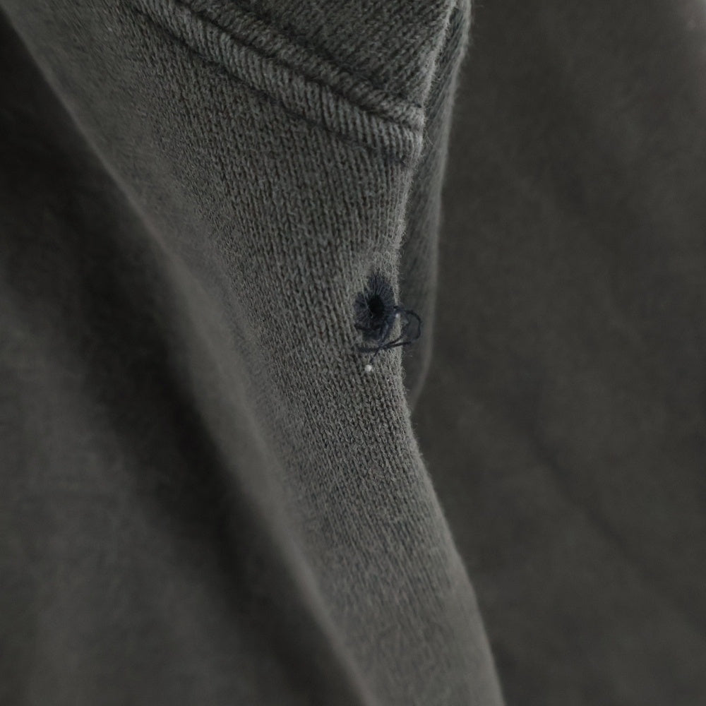 NUMBER (N)INE(ナンバーナイン) 06AW NOIR期 本人期 宮下期 3ポケット ririジップ ダブルジップ フードサーマル ジップアップパーカー グレー