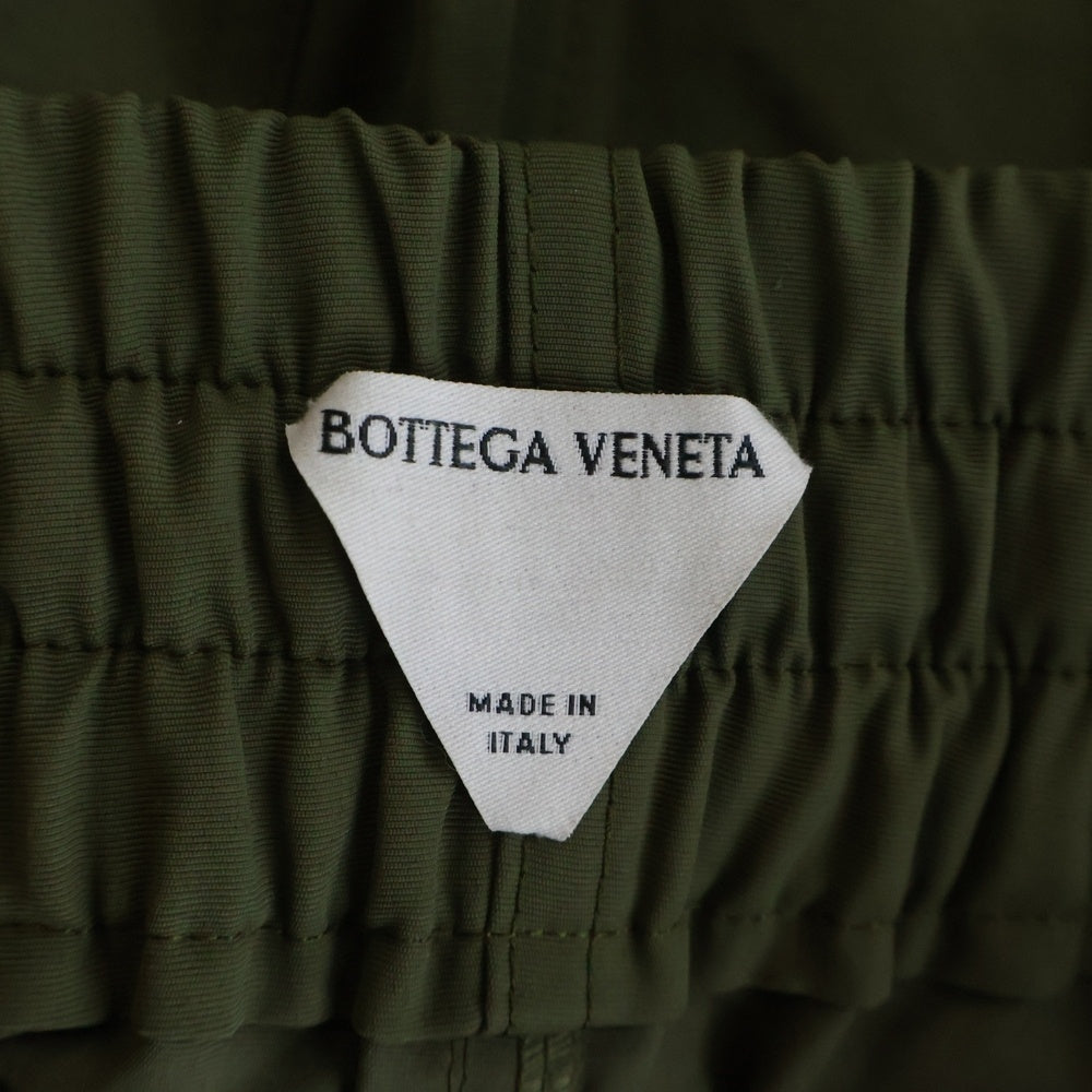 BOTTEGA VENETA(ボッテガヴェネタ) 24SS テックコットンファイユロングパンツ コットンナイロン 815581 イージーパンツ カーキ